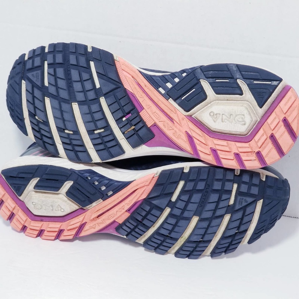 Brooks Womens Ravenna 8 Purple Running Shoes 9 - Picture 7 of 9